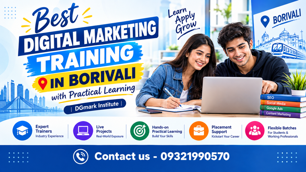 Best Digital Marketing Training in Borivali-DGmark Institute