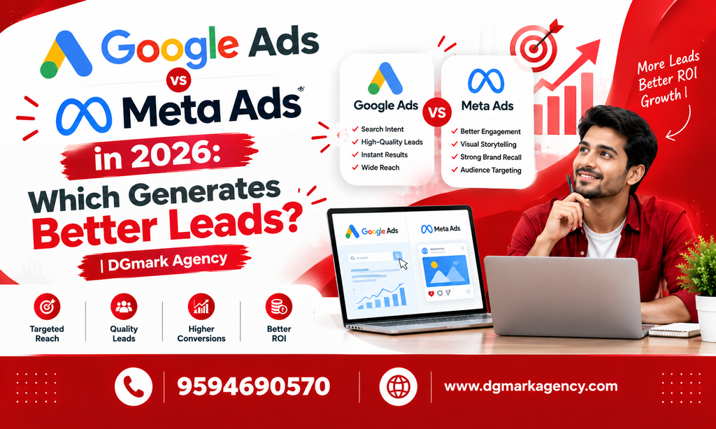 Google Ads vs Meta Ads-DGmark Agency